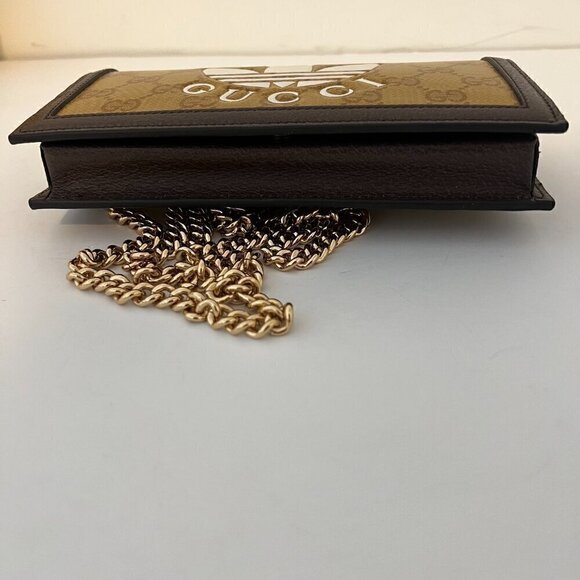 GUCCI X ADIDAS Mini Chain Crossbody Bag Clutch Limited Edition - Picture 5 of 13